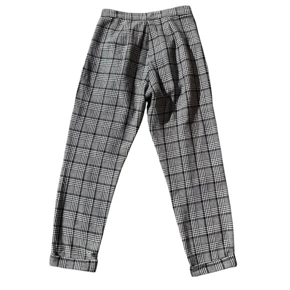Motel Rocks Houndstooth Cuffed Pants Women’s Size Medium - Picture 4 of 7